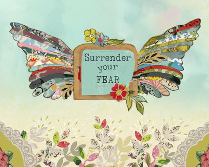 Surrender Your Fear - Print