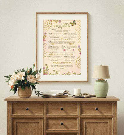 Trust Manifesto - Print