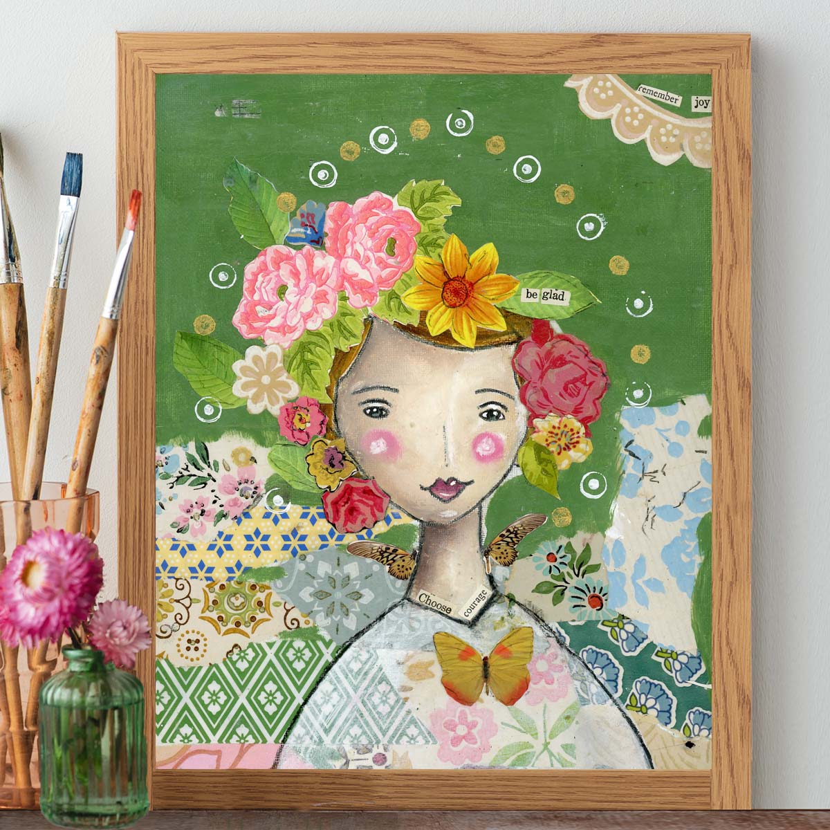 Be Glad - Print – Kelly Rae Roberts