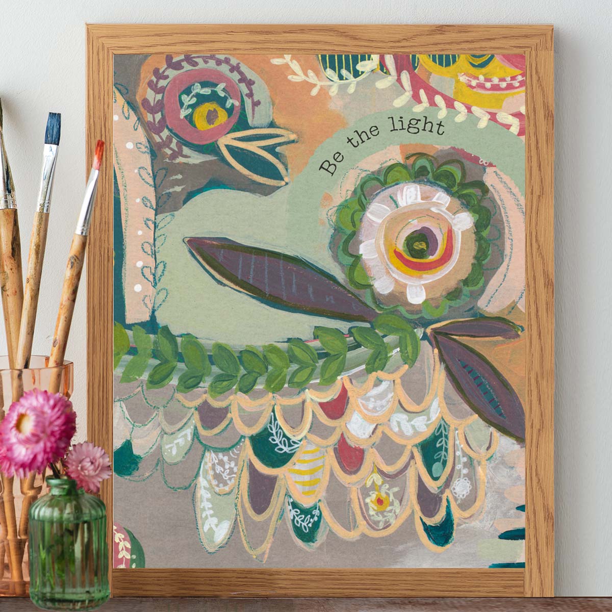 Be The Light - Print – Kelly Rae Roberts