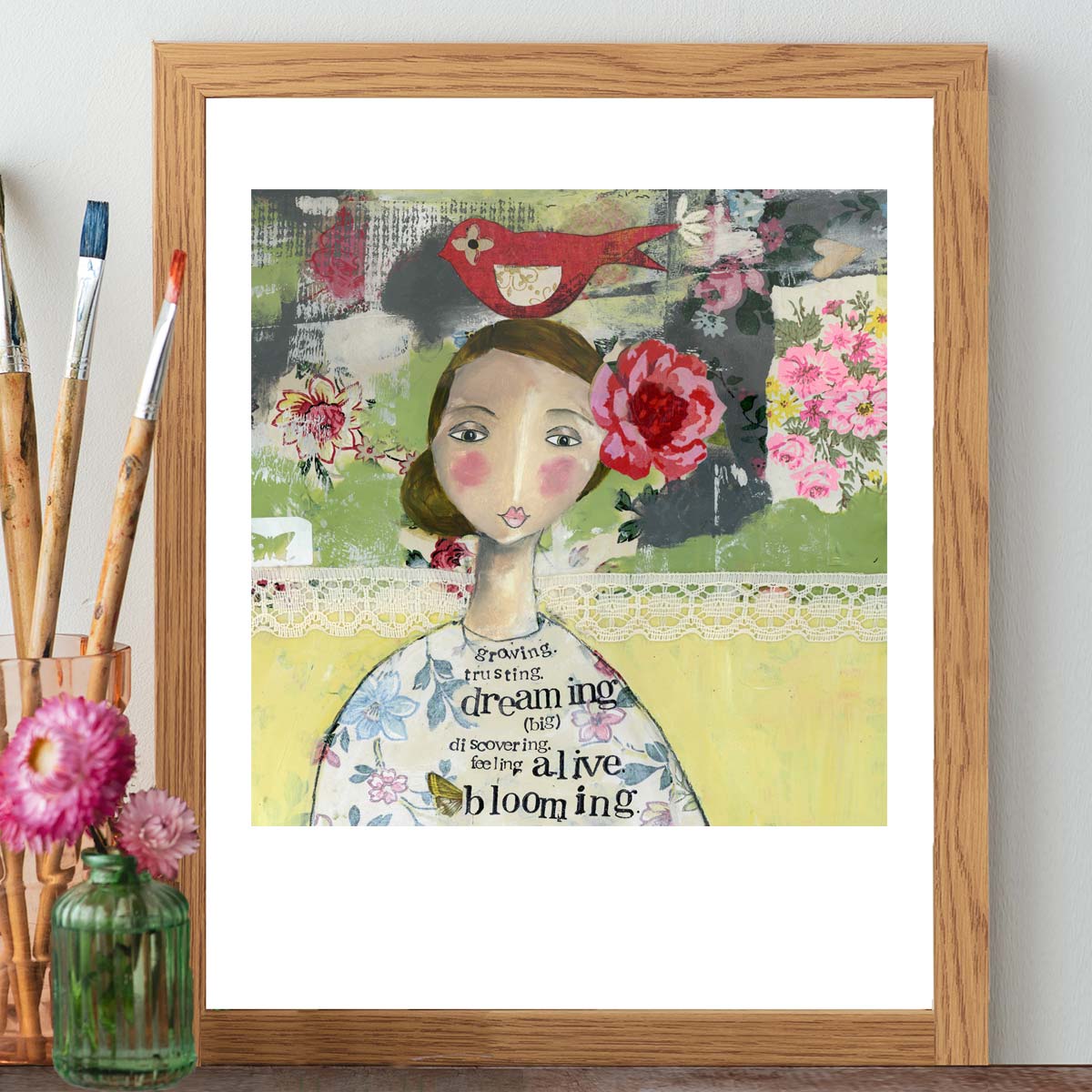 Blooming - Print – Kelly Rae Roberts