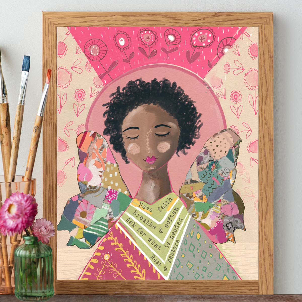 Breathe And Soften - Print – Kelly Rae Roberts