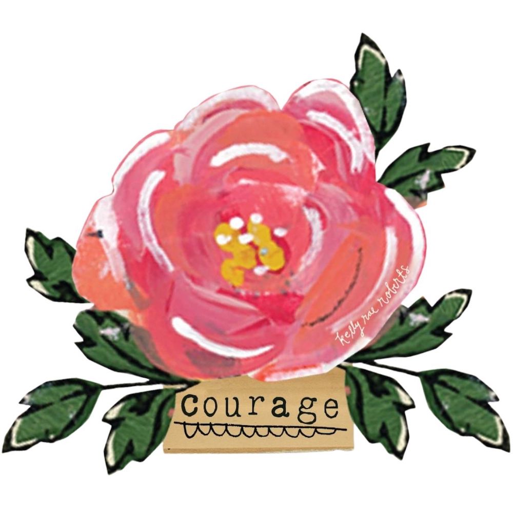 Courage - Sticker