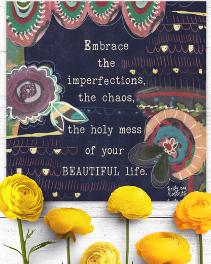 Embrace the Imperfections - Sticker