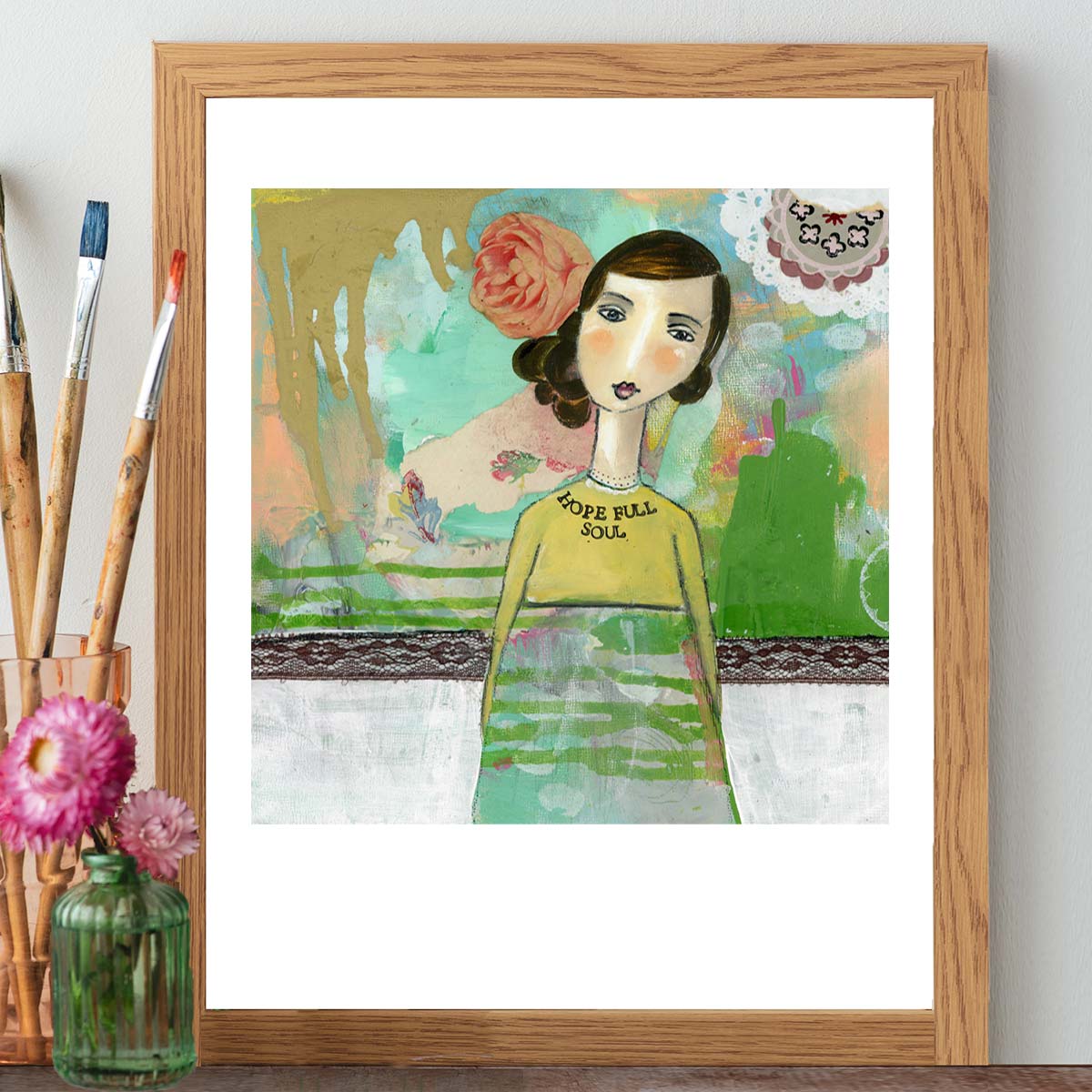 Hope Full Soul - Print – Kelly Rae Roberts