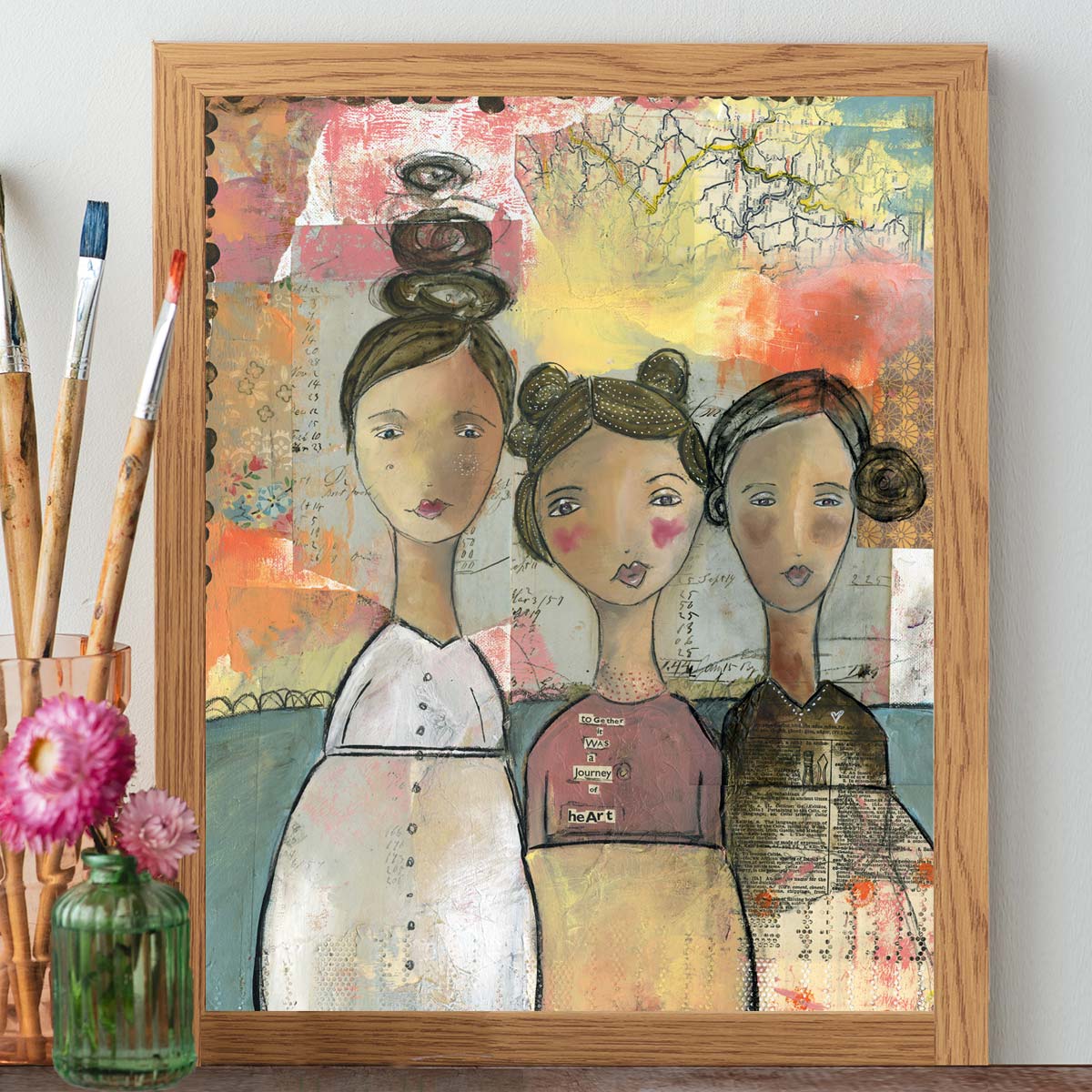 Journey Of Heart - Print – Kelly Rae Roberts