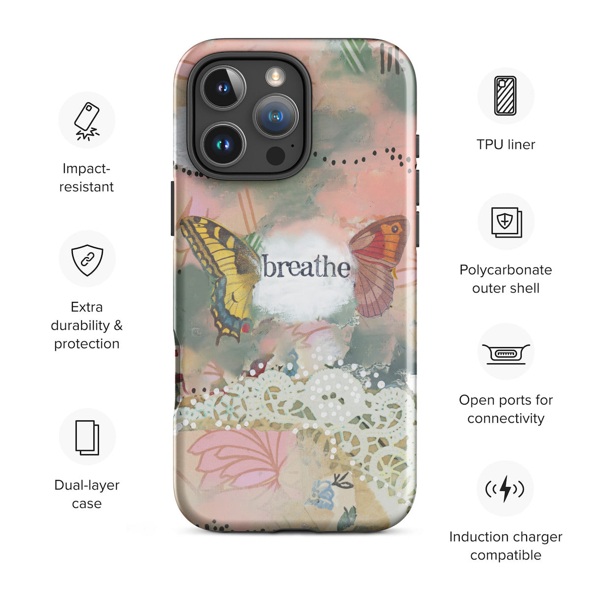 Breathe iPhone® Case – Kelly Rae Roberts Breathe iPhone® Case – Kelly Rae Roberts