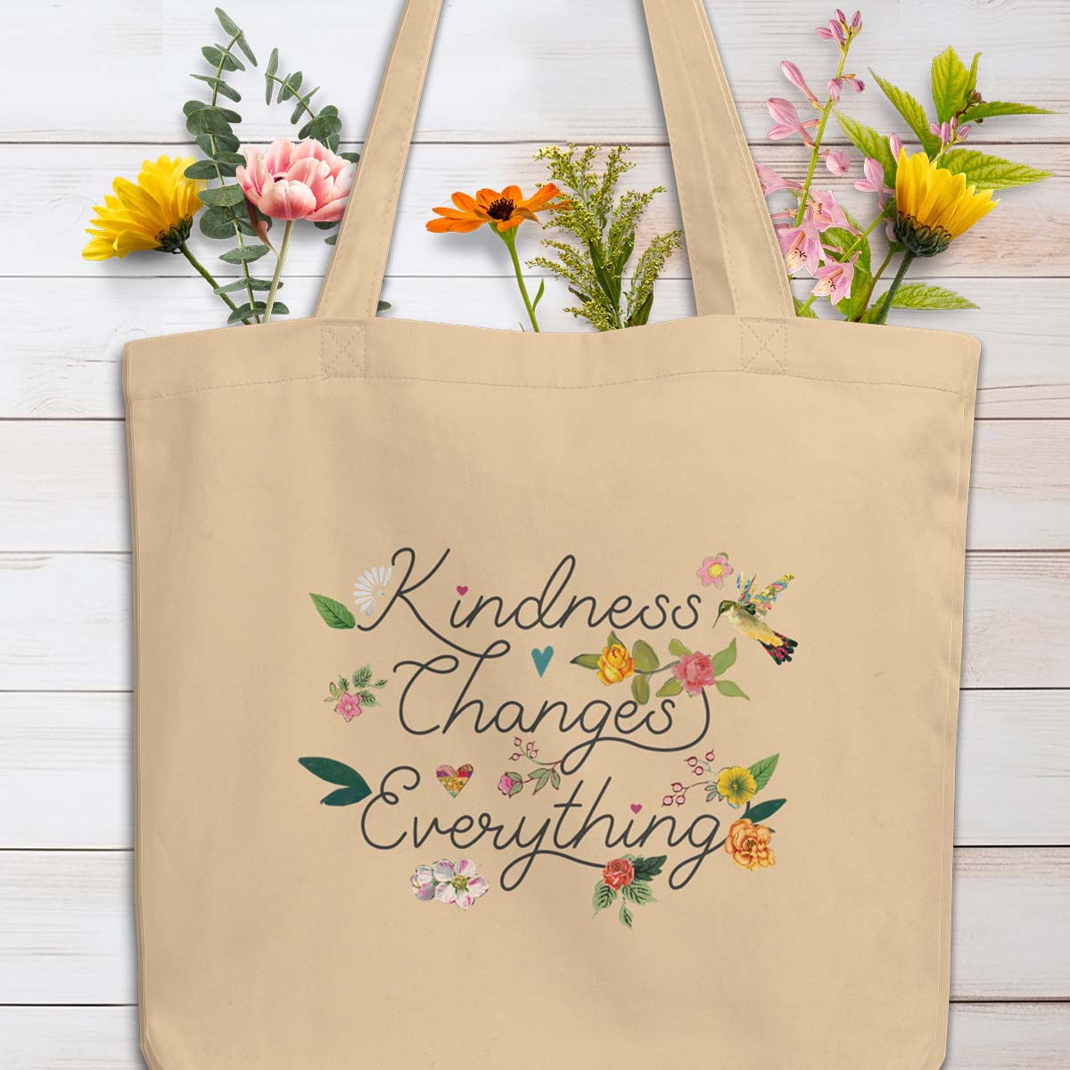 Kindness Changes Everything Tote Bag