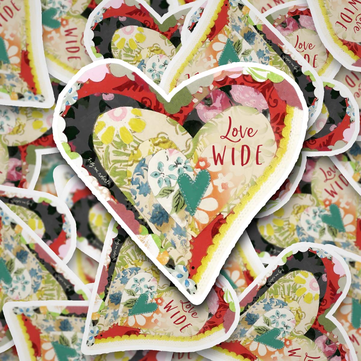 Love Wide - Sticker