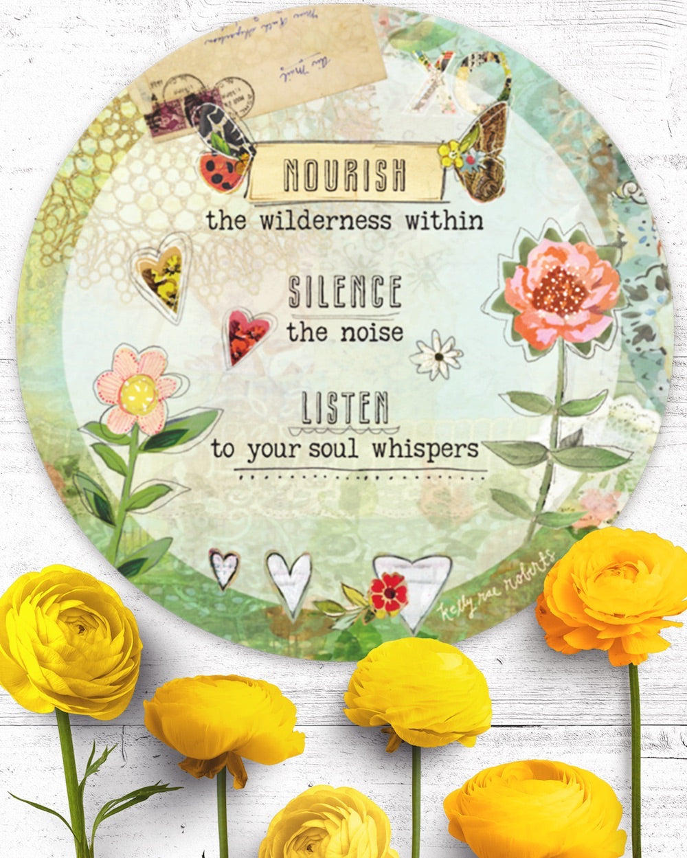 Nourish The Wilderness Within - Sticker
