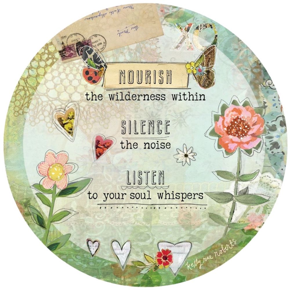 Nourish The Wilderness Within - Sticker