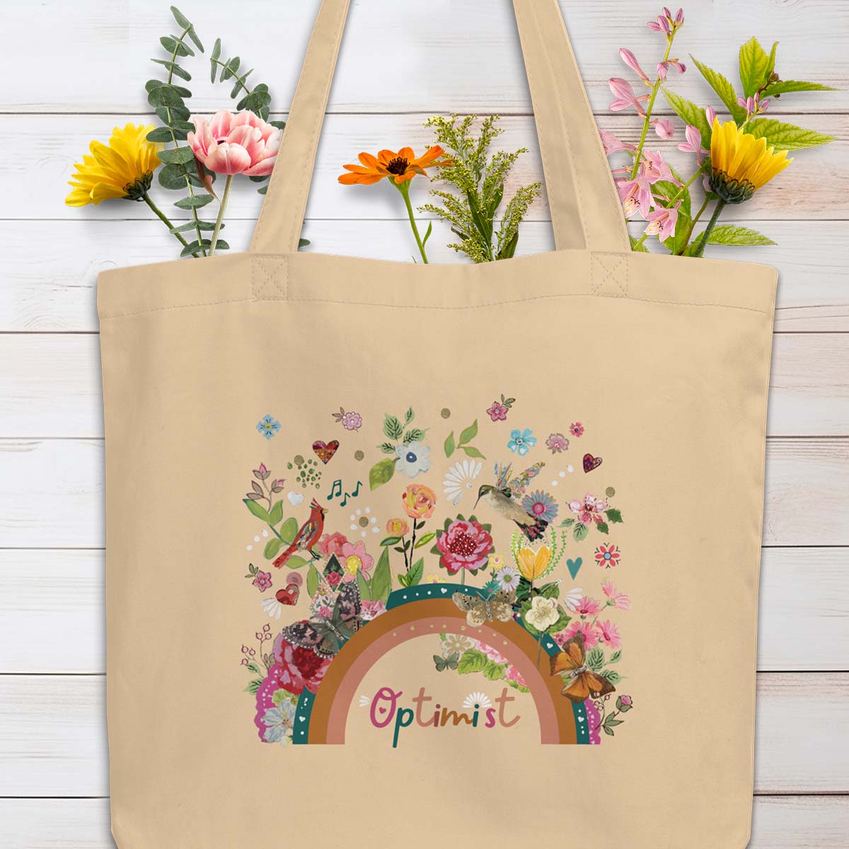 Optimist Tote Bag