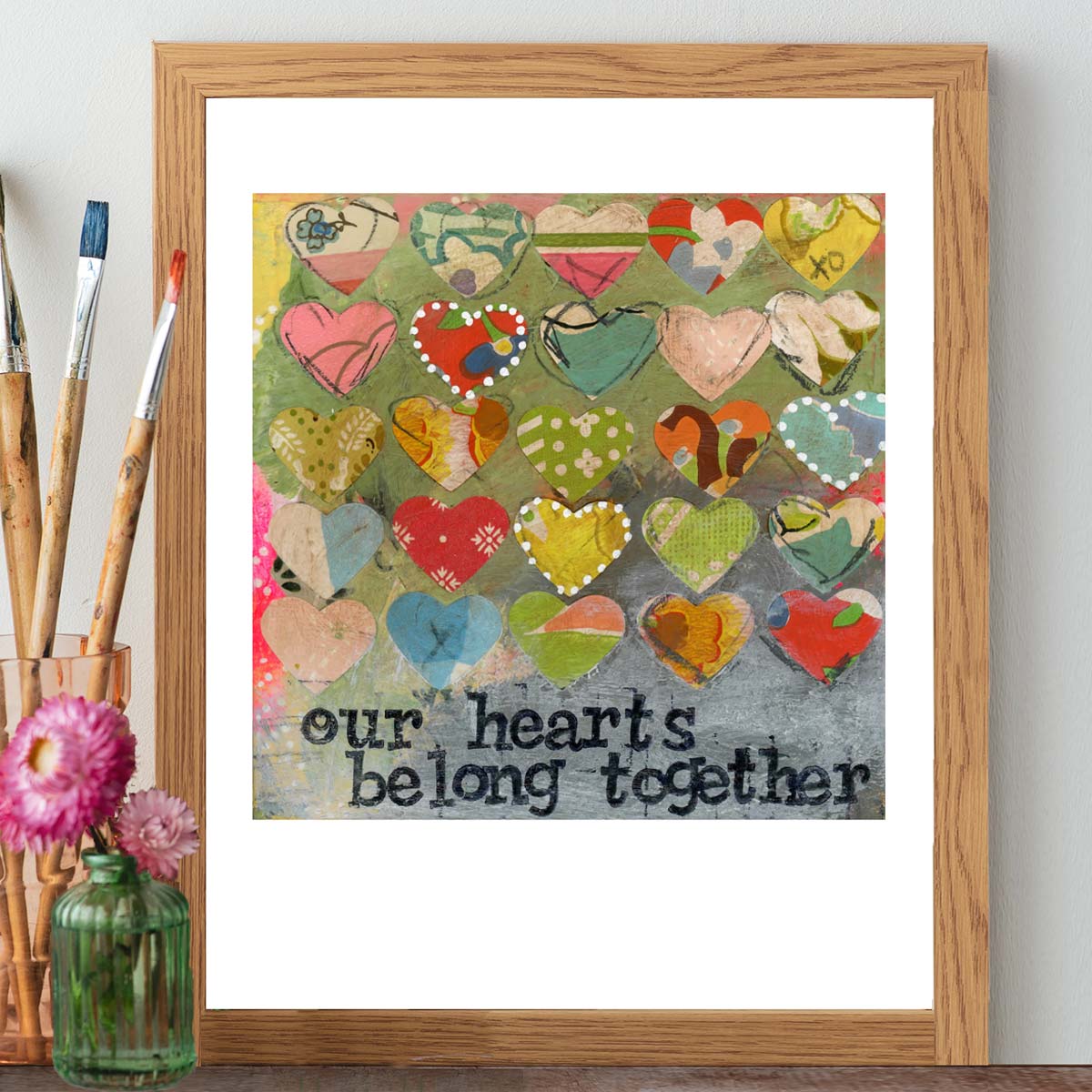 Our Hearts Belong Together - Print