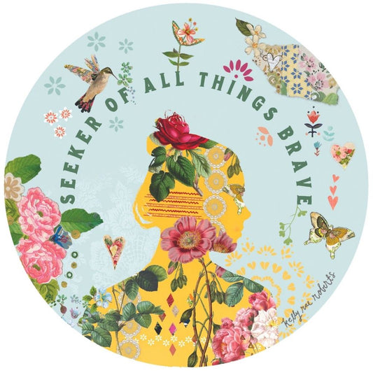 Seeker Of All Things Brave - Sticker