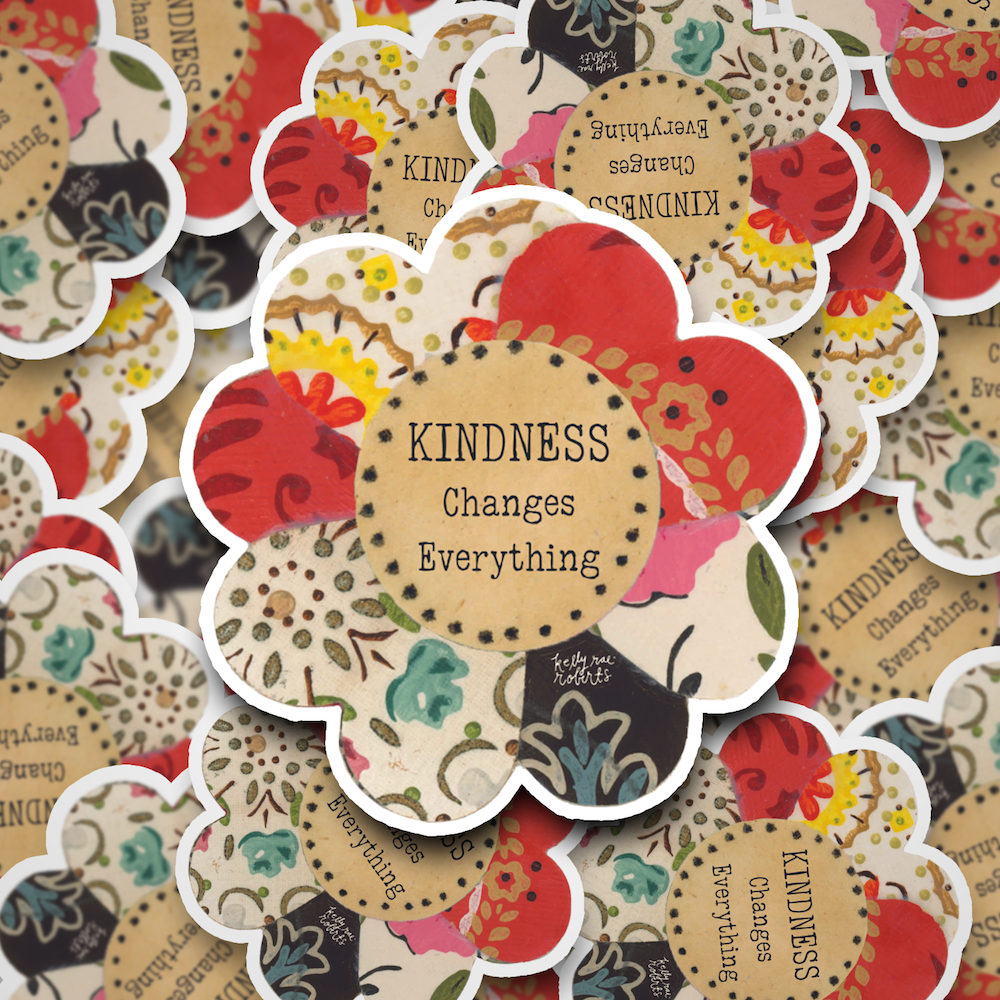 Kindness Changes Everything - Sticker