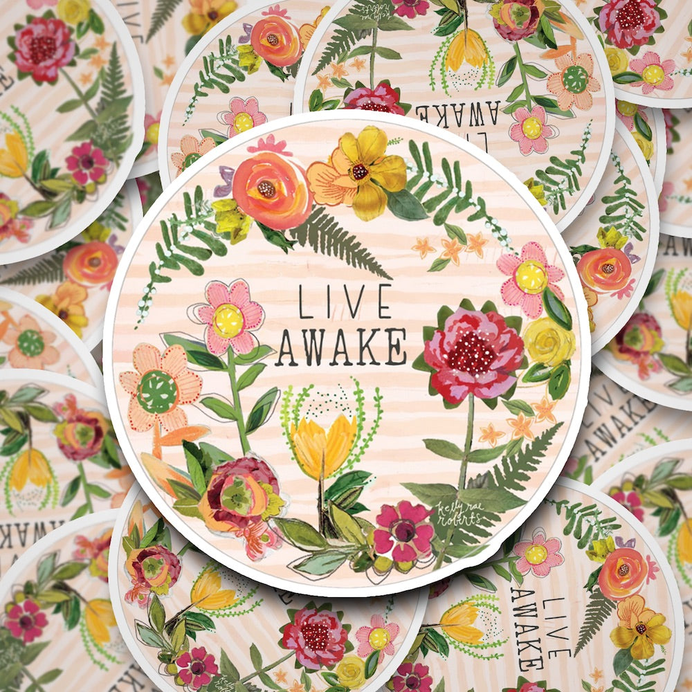 Live Awake - Sticker