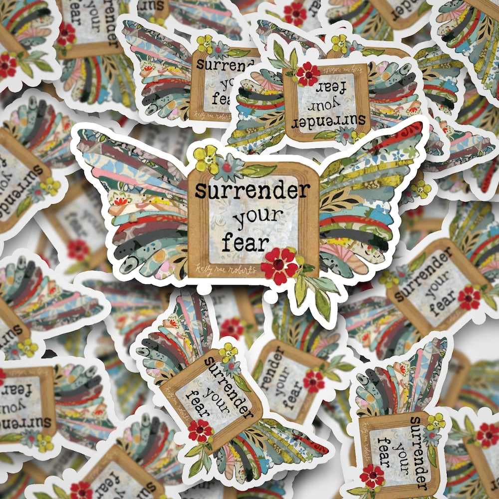 Surrender Your Fear - Sticker