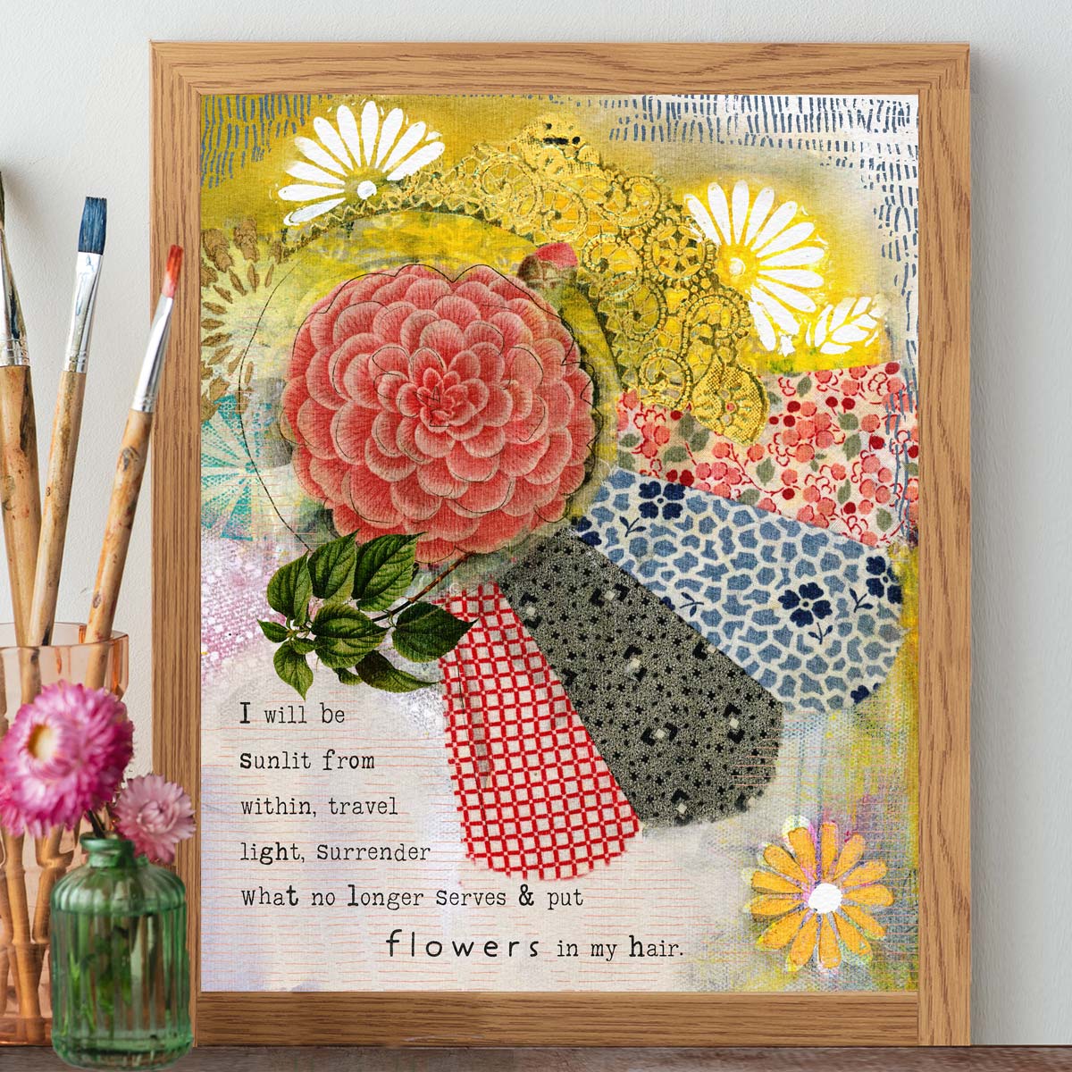 Sunlit From Within - Print – Kelly Rae Roberts