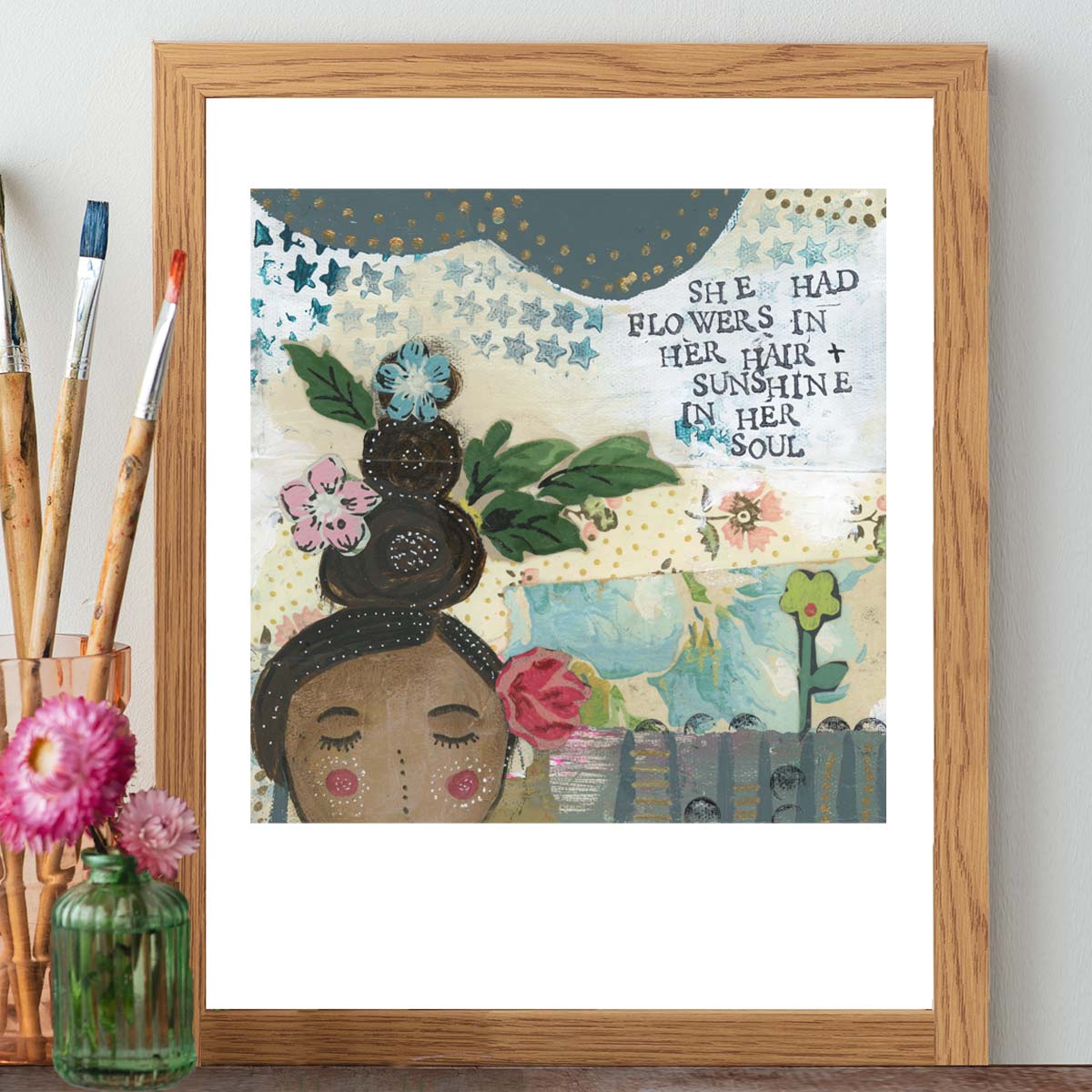 Sunshine In Her Soul - Print – Kelly Rae Roberts