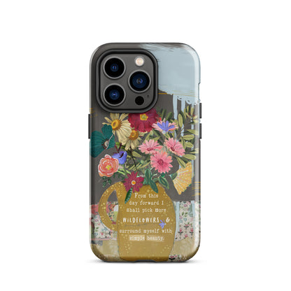 Pick More Wildflowers iPhone® Case