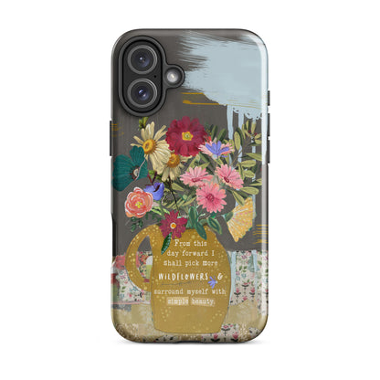 Pick More Wildflowers iPhone® Case