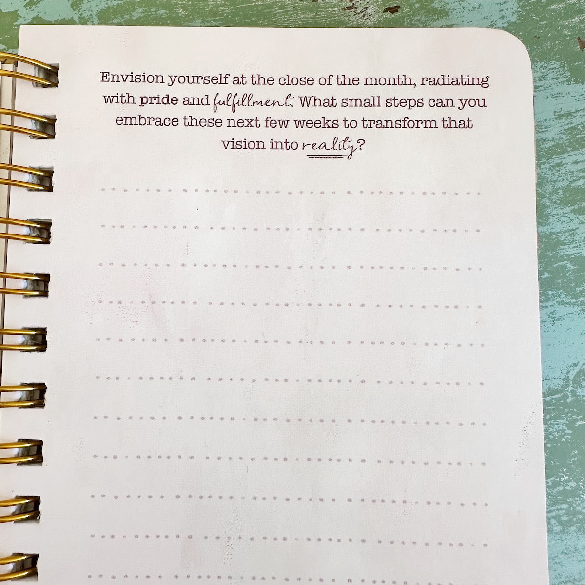 Follow Your Joy Undated Planner & Calendar