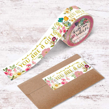 You Are A Gift – Gold Foil Washi Tape 30mm