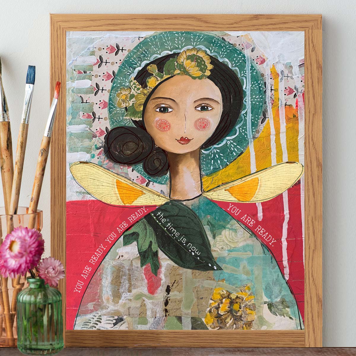 Artist Rae Roberts You Are Ready - Print – Kelly Rae Roberts