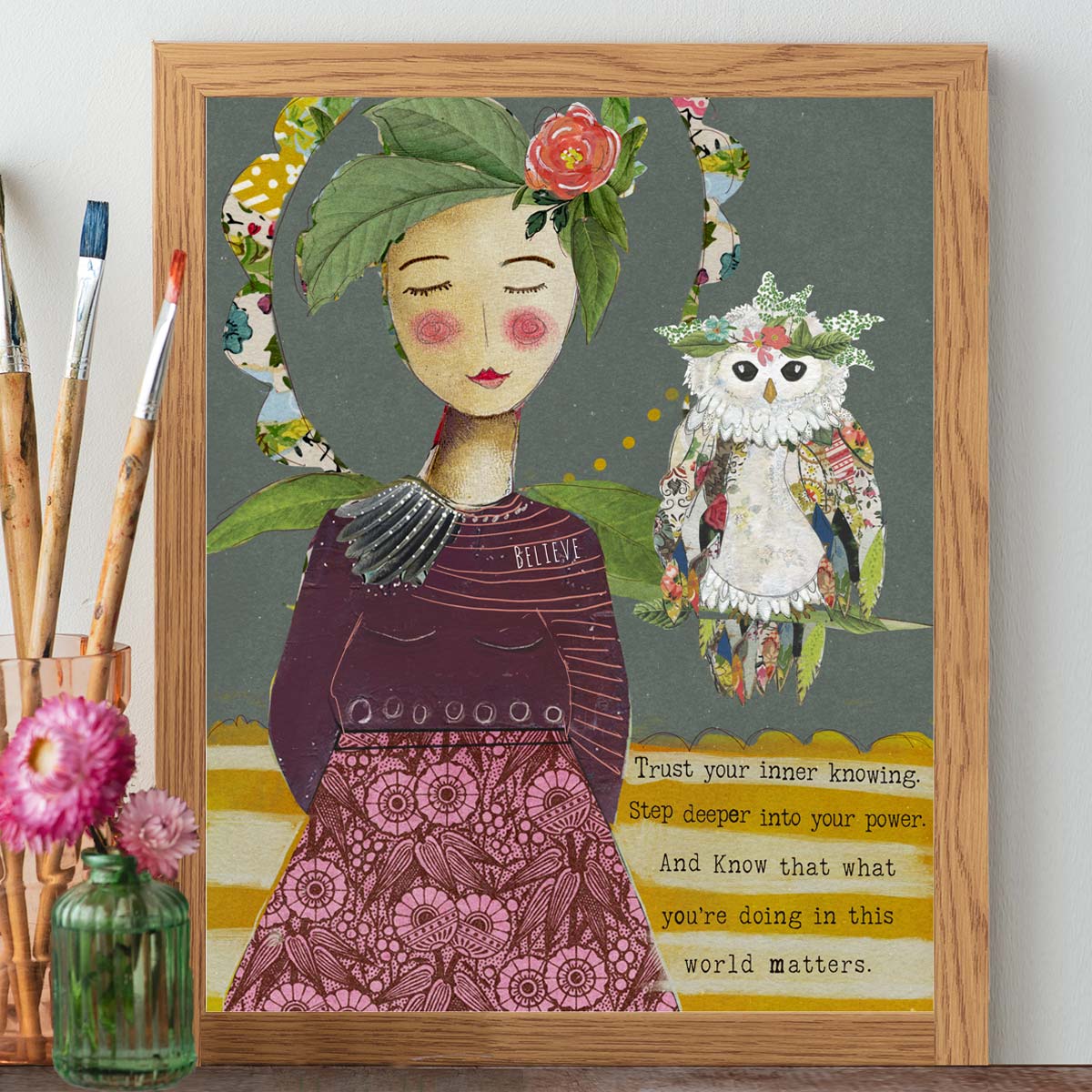 Your Knowing - Print – Kelly Rae Roberts